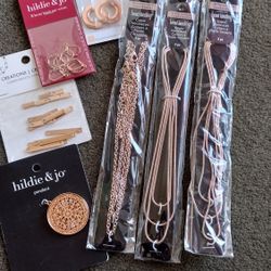 Jewelry Making, 14k Rose Gold Plated Chains And Findings