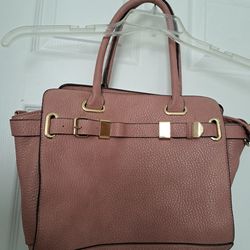 Just Fab Pink Handbag For $4