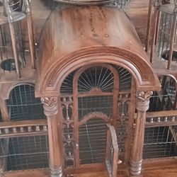 Bird Cage Victorian Mahogany