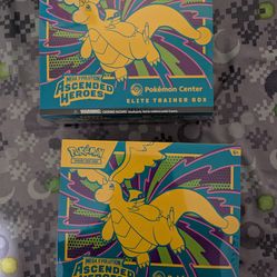 Pokémon ascended heroes ETB Pokémon Center