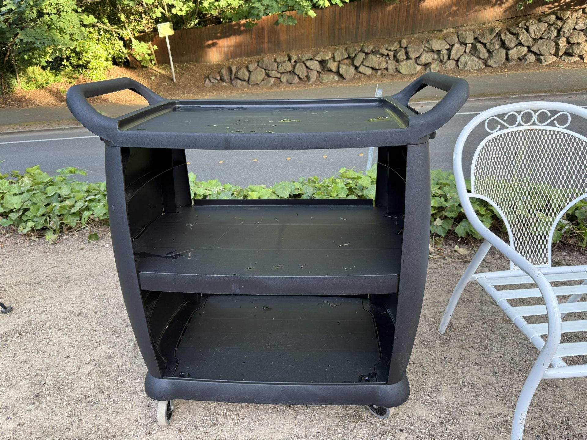 Carlisle Rolling Cart, Heavy Duty For Service Professional Cart