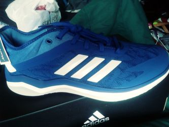 New Adidas men's royal blue tennis shoes