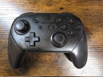 Nintendo Switch Pro Controller OEM HAC-013 Black - Excellent, Works w/ Switch 2