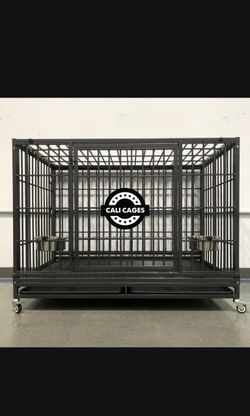 Dog pet cage kennel size 48” xl with grid and tray new in box
