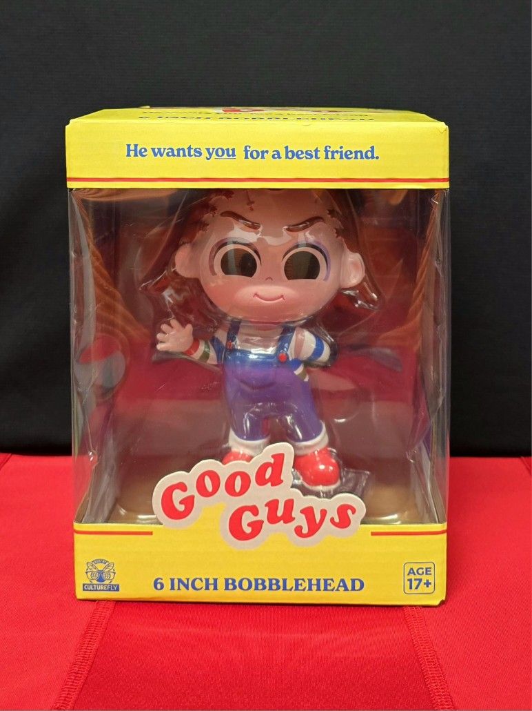 πͺ*Chucky Good Guys* Bobblehead Figure play Culturefly new