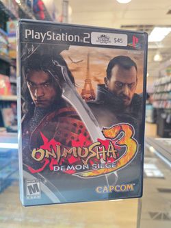 Onimusha 3: Demon Siege (Sony PlayStation 2 PS2) Complete CIB - Tested