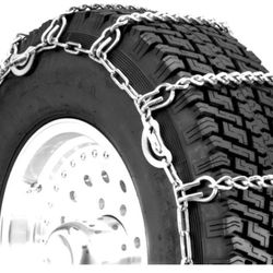 Security Chain Company QG2245CAM Quik Grip Truck Single CAM LSH Tire Traction Chain - Pair