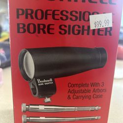 Bushnell Professional Bore Sighter.  Brand New, Never Used .  Bushnell Scope And Bass Pro Scope Are Used