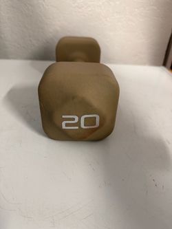 20 pound dumbbell