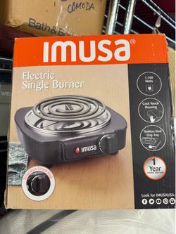IMUSA Electric Single Burner – Like New
