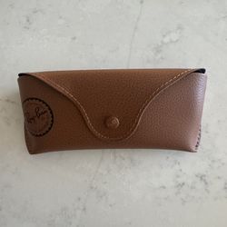 Rayban Sunglasses authentic leather designer case brand new