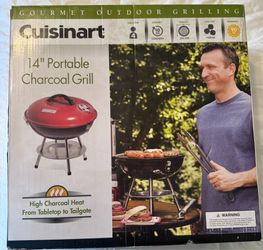14” charcoal grill