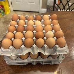 Fresh Farm Eggs ( Flat Of 30 Eggs) $15