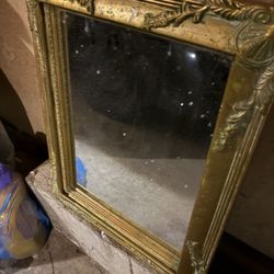 Small Antique Mirror