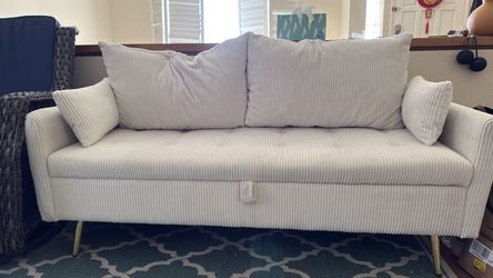 Like New Small Sofa With Storage Place