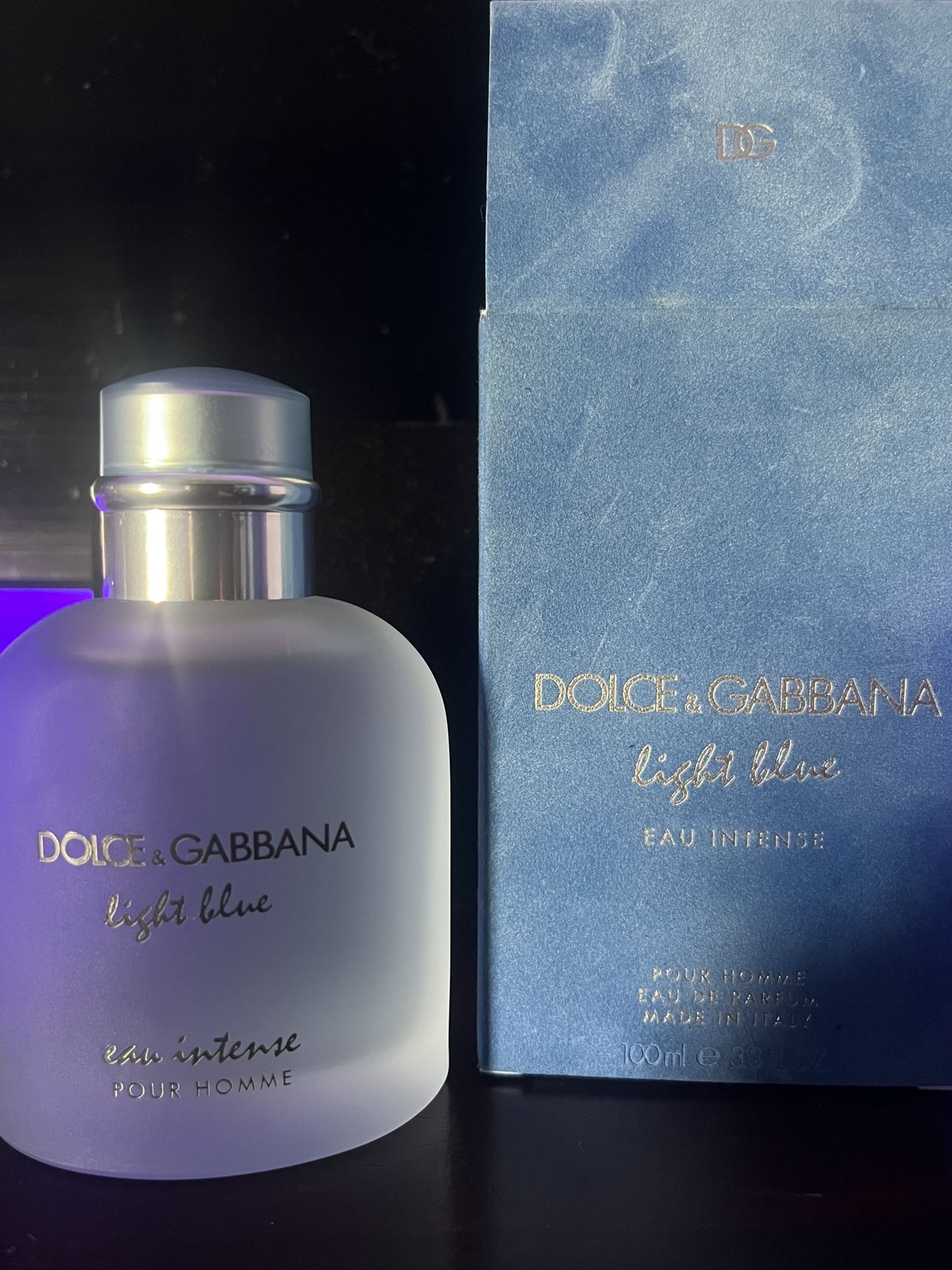 DOLCE&GABBANA LIGHT BLUE EAU INTENSE 3.4 oz fl