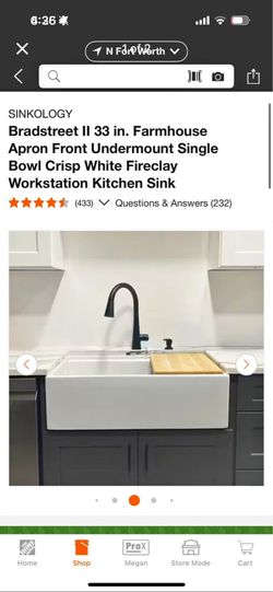 Farm house sink - sink only