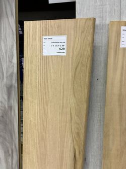 Unfinished Red Oak Stair Tread 1x11.5x36