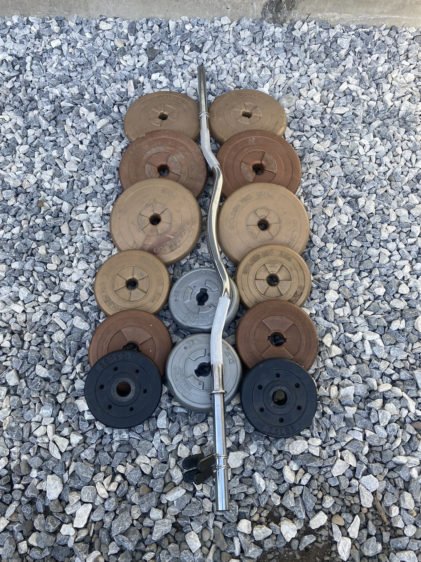 Weights Curl Bar