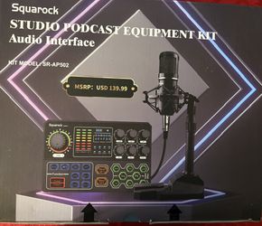 Podcast Equipment (Brand New)