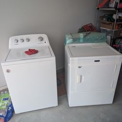 Washer (Needs Minor Repair) - Dryer (Works)