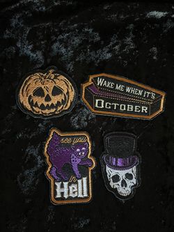 Spooky Halloween Patch Bundle
