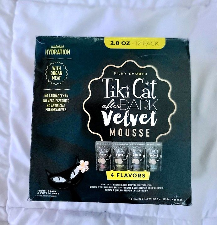 Tiki Cat After Dark Velvet Mousse Chicken Variety 12pk