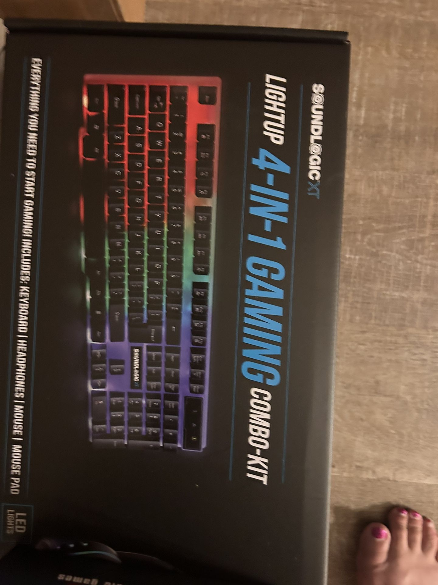 Soundlogic XT 4-1 Gaming Keyboard Combo
