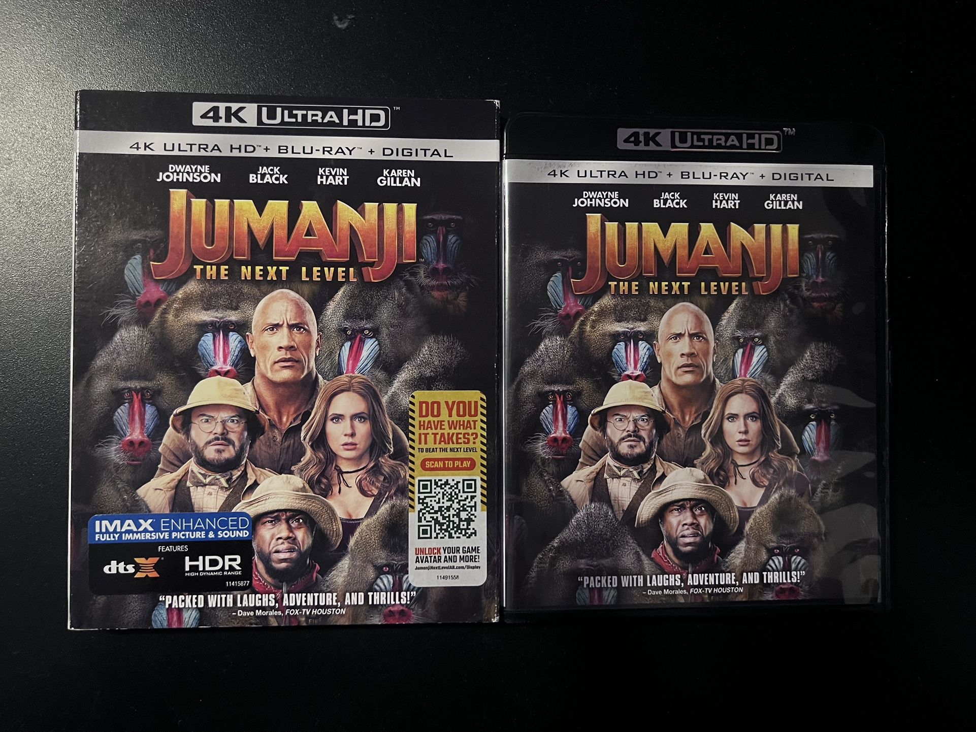 Jumanji The Next Level 4K UHD
