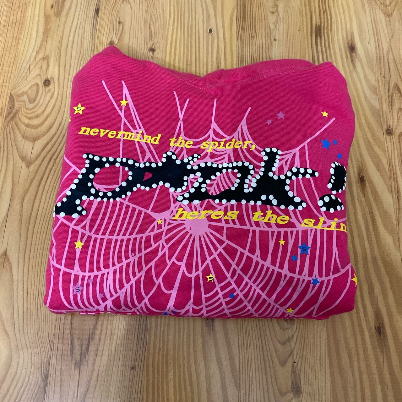 Spider Worldwide Pink Hoodie Men’s