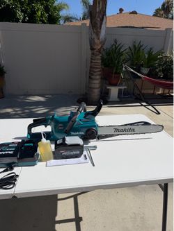 Makita XGT 40v max  18” brushless chainsaw ki