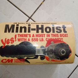 Mini Hoist Cm Series 602 Compact Ratchet Lever
