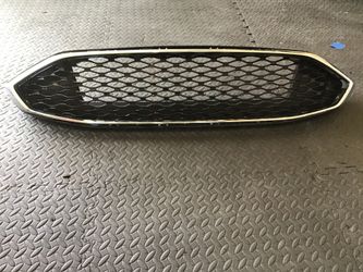 2017-2018 Ford Fusion Gloss Black Grille