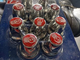 Kenworth Big Rig Lug Nut Covers, Pack Of 10