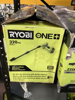 Ryobi 18v  320 PSI EZ Cleaner (Tool-Only) $50
