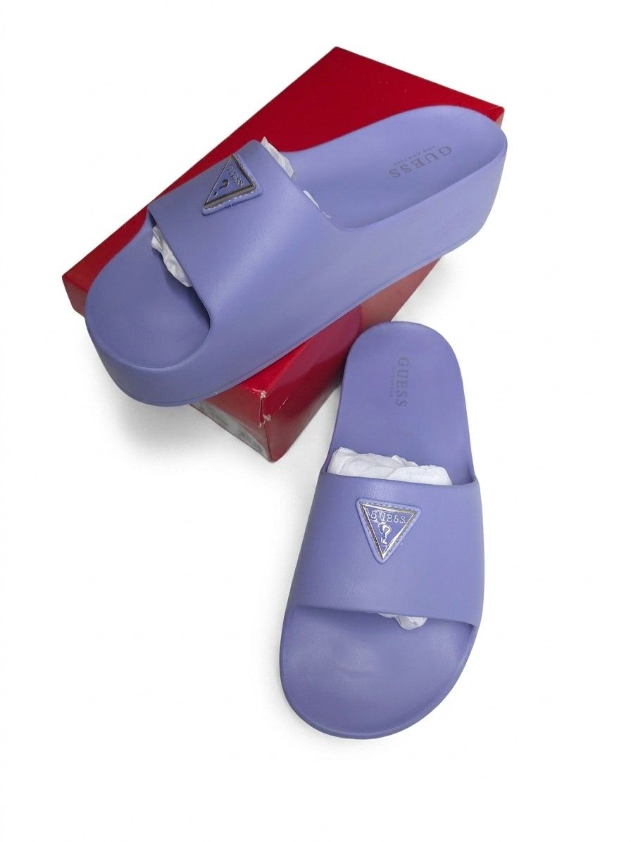 GUESS Dark Blue (Lilac) Platform Flats