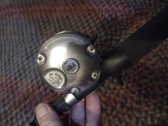 Abu Garcia Ambassador Baitcasters Reel/ Shimano Rod combo.