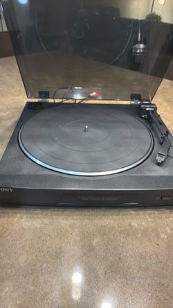 Sony Automatic Stereo Turntable Record Player