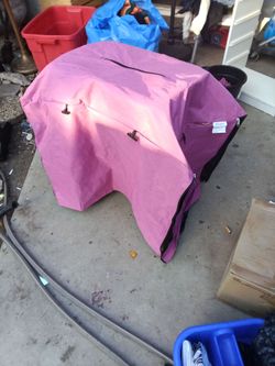Pink cage cover