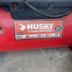 Husky Air Compressor 26 Gal