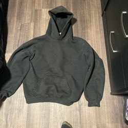 Black Essentials Hoodie