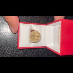 14k Gold Centenario Ring