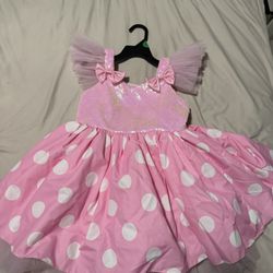 Mini Mouse Dress Size 6Y