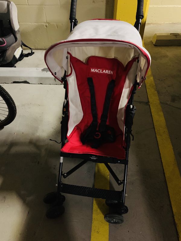 mclaren side by side stroller