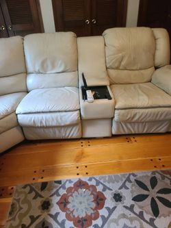 Sectional sofa bed reclining couch