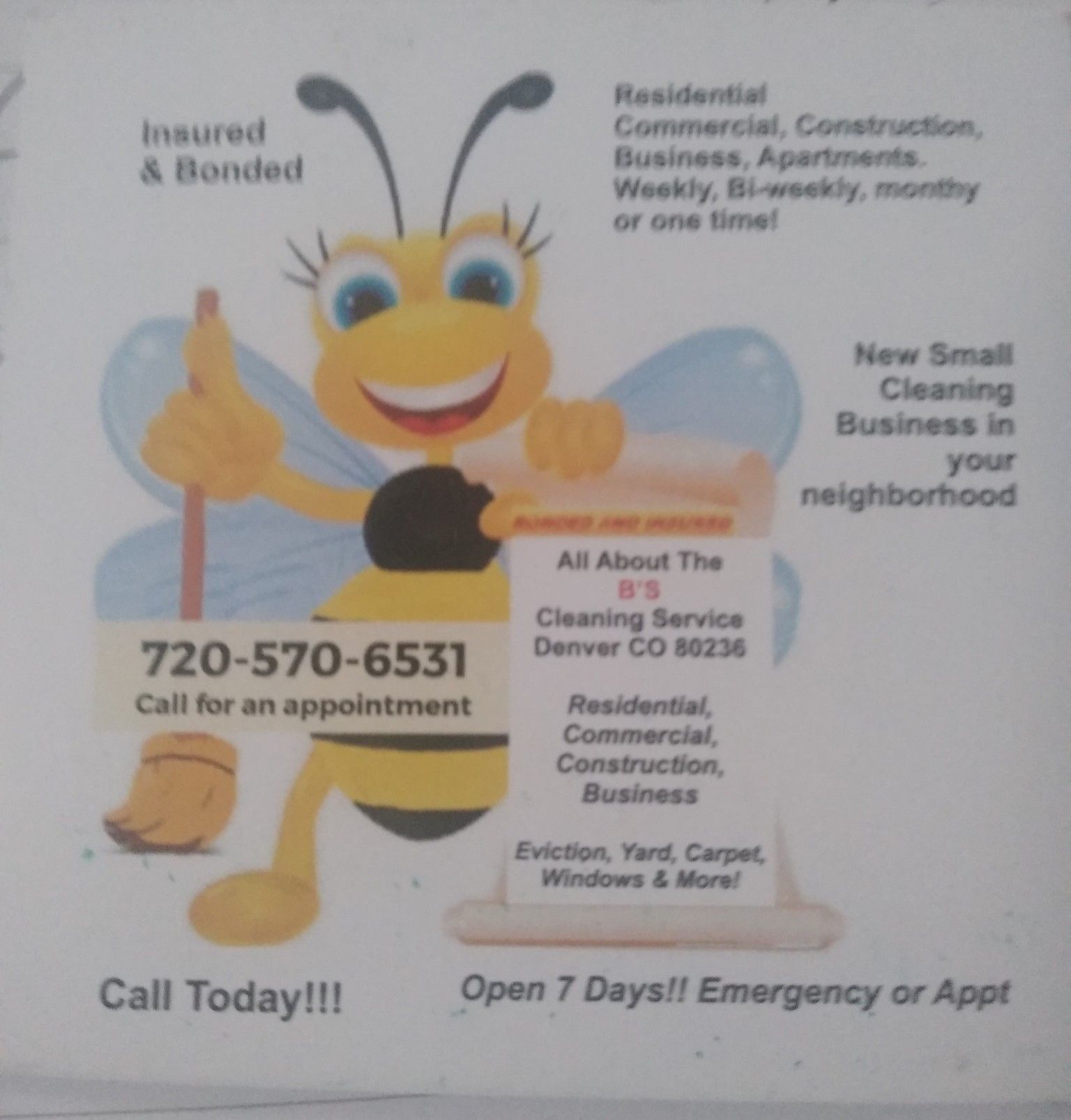 150.00 gift certificate for a standard house cleaning