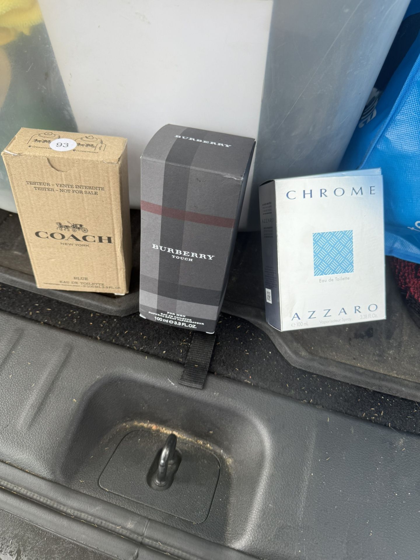 Coach Blue Burberry Touch