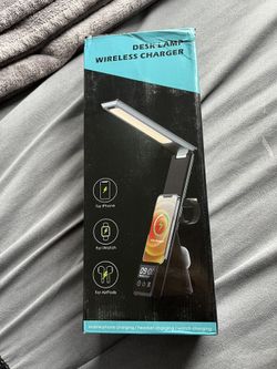 Desk Lamp Wireless Apple Watch/AirPods/Phone Charger