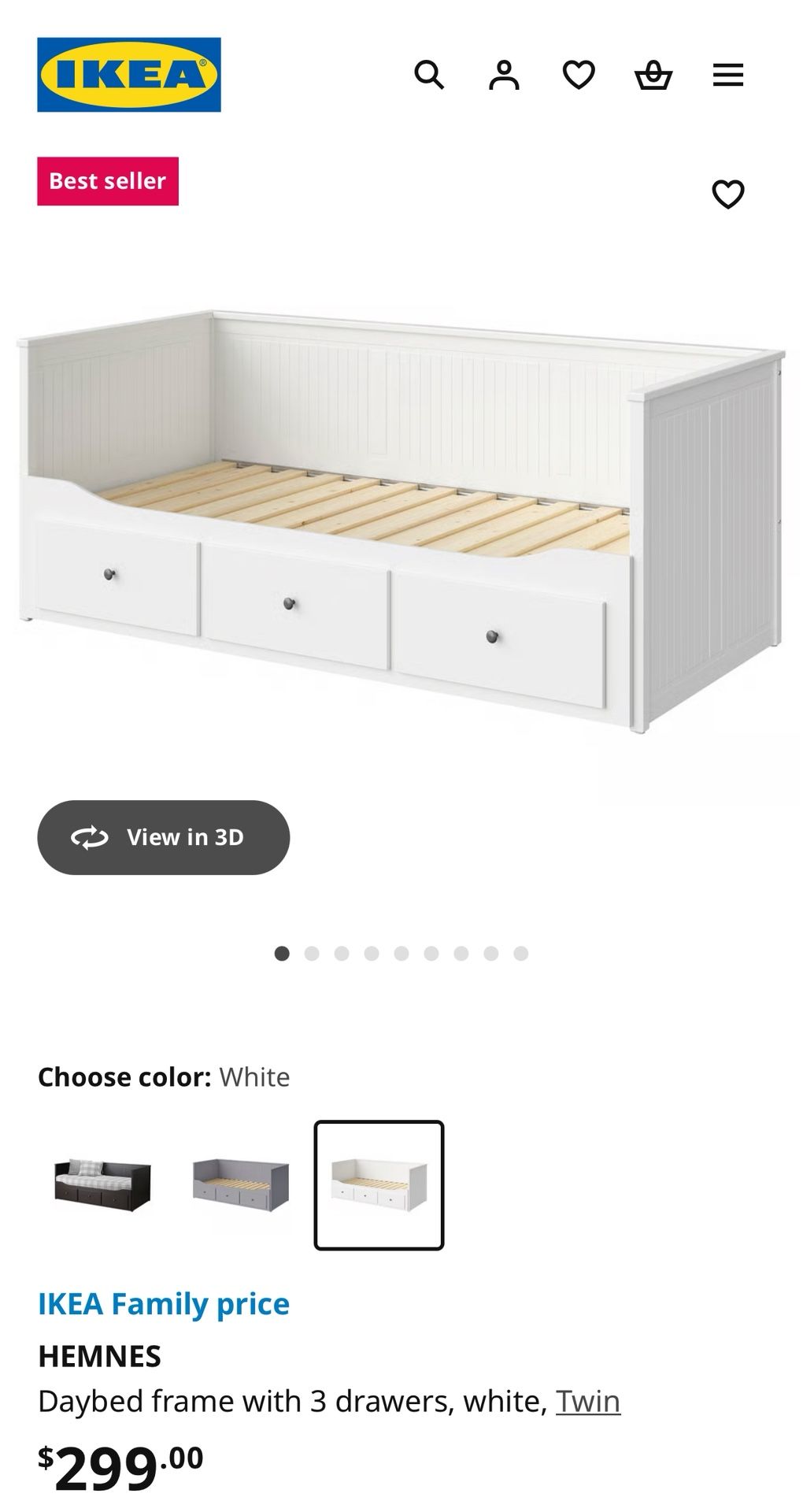 Ikea Hemnes Trundle