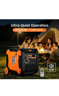 GENERATOR GK8000iE STARTING watts 6500 Running watts nuevo